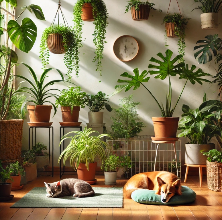 반려동물과 식물