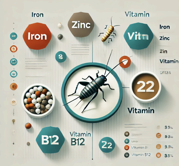 곤충 단백질이 미세영양소 결핍을 해결하는 방법