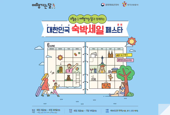 대한민국 숙박 세일 페스타