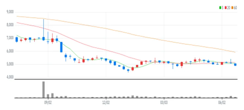 골프존뉴딘홀딩스 주봉