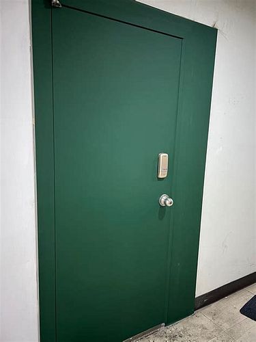 문 시트지 시공