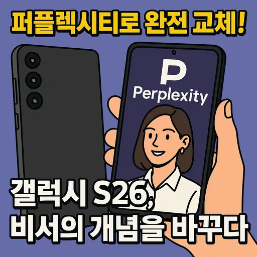 삼성 갤럭시 S26 퍼플렉시티