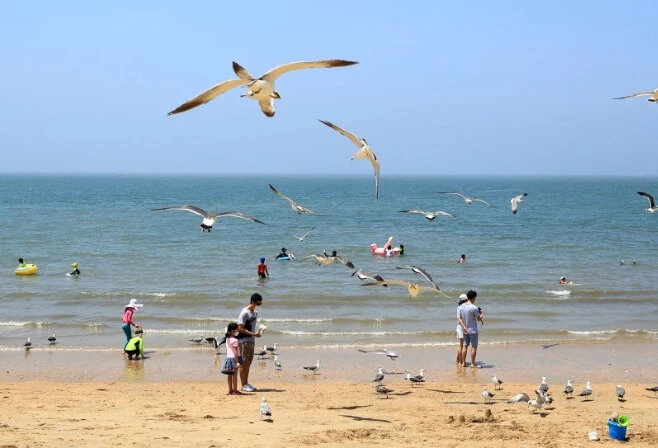 인천을왕리해수욕장해변