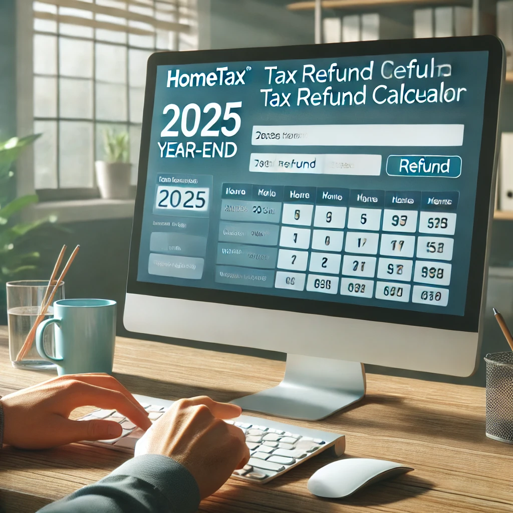 2025 연말정산 환급 조회 &amp; 지급 일정 정리 (업그레이드 버전)