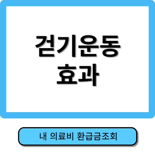 걷기운동효과