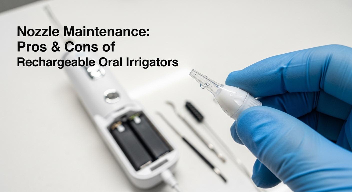 노즐 관리 충전식 구강세정기 장단점