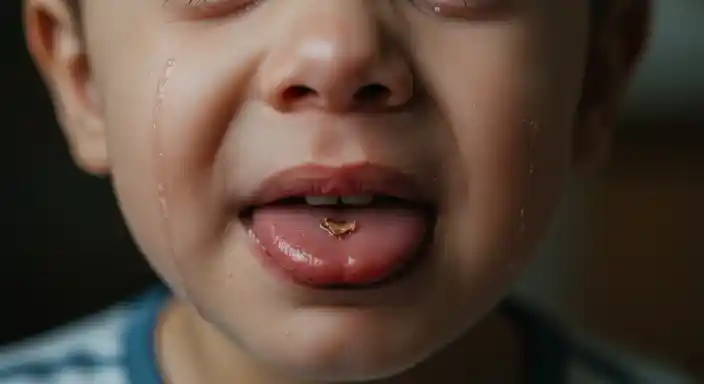 혓바늘 vs 구내염