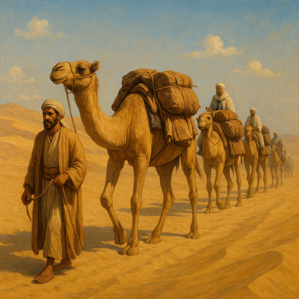 낙타를 이용한 무역 행렬