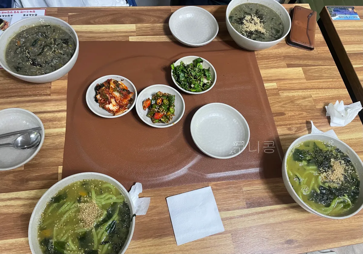 울릉도-추석가족여행-1일차-사동항-근처-따개비칼국수-맛집-태양식당