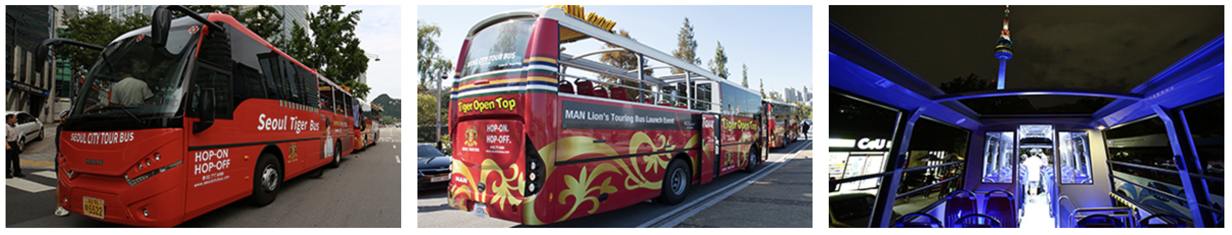 서울시티버스 오픈 1층 버스