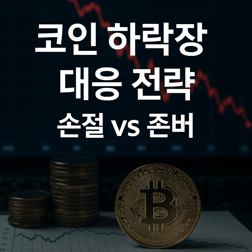 코인 하락장 대응 전략: 손절이 답인가 존버가 답인가