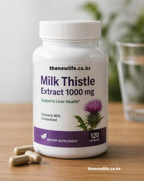 간 좋은 음식 밀크씨슬