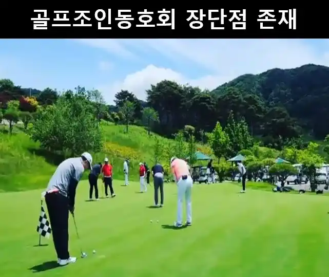 골프조인동호회장단점