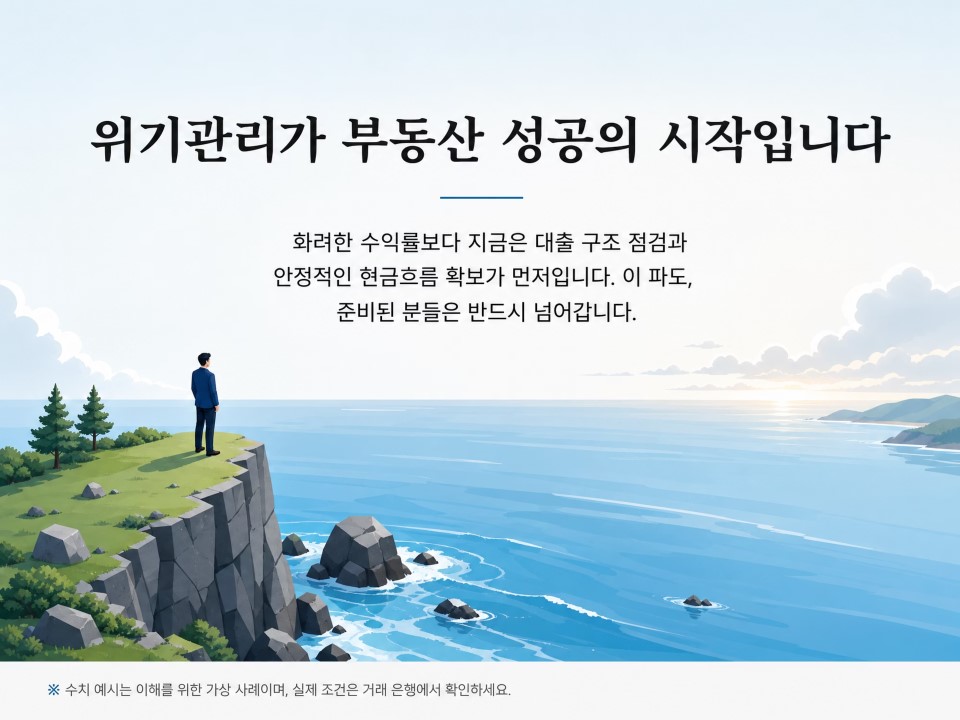 위기 관리가 부동산 성공의 시작입니다