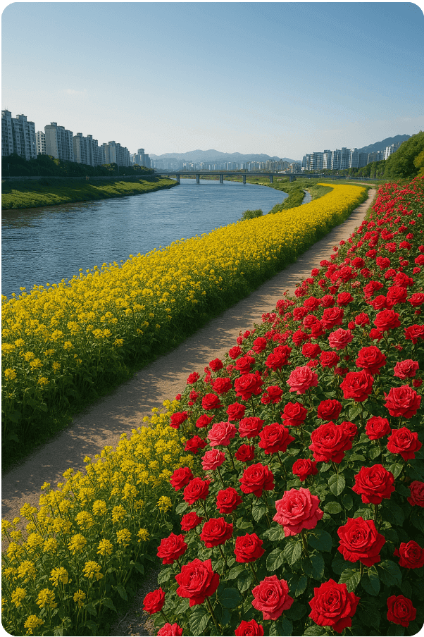 서울 근교 데이트 꽃길 나들이 산책 추천2