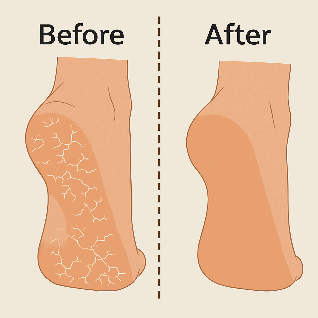발뒤꿈치 각질 제거