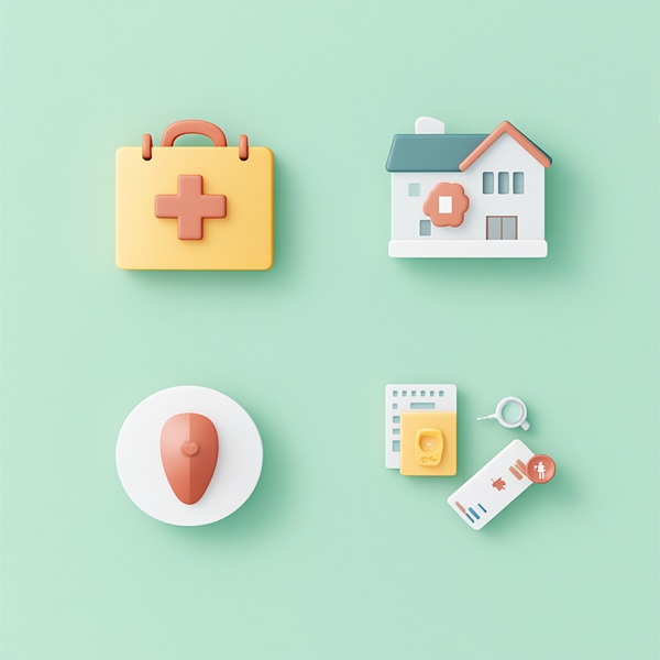 기초생활수급자 4대 급여 항목 요약 이미지