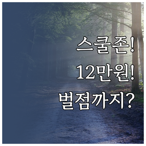 스쿨존 우회전 위반 시 벌금 12만원..