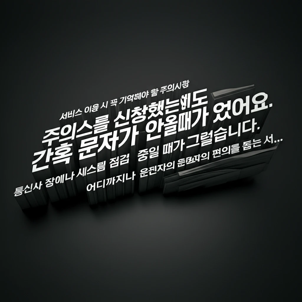 부산 북구 자동차 주정차 알림 서비스..