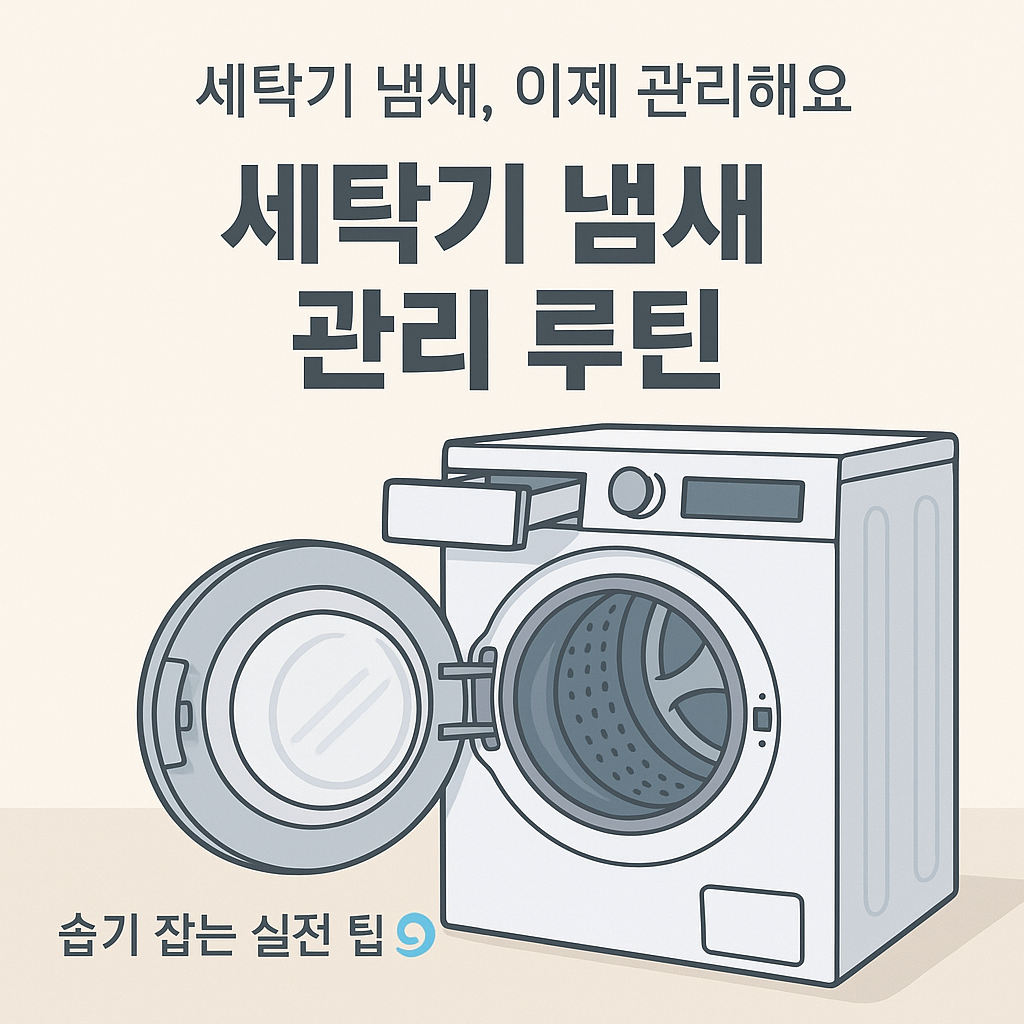 [4편] 세탁기 냄새, 안 나는 게 이상한 거예요