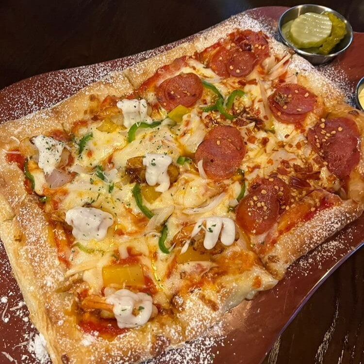 페스츄리 피자 반반