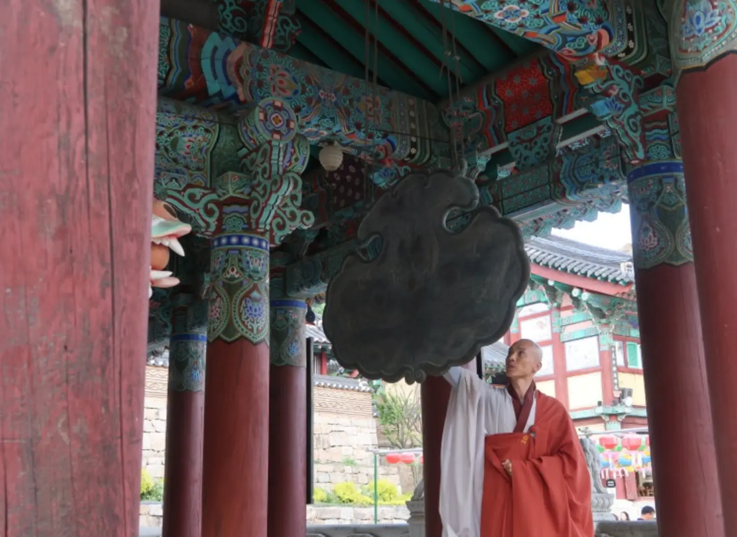 해인사 운판 전경