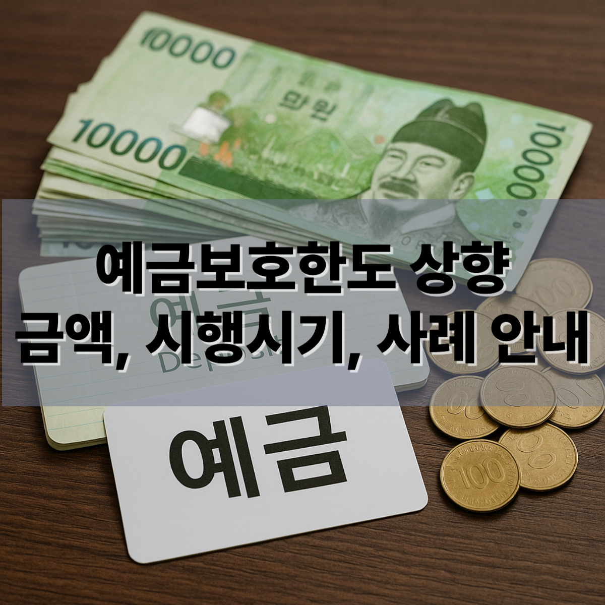 예금보호한도 상향