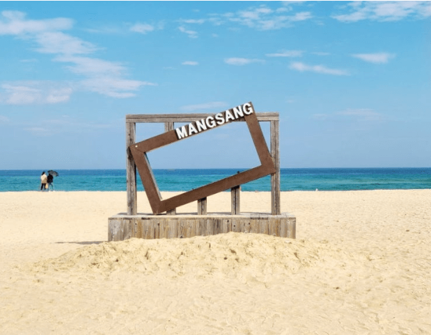 망상해변