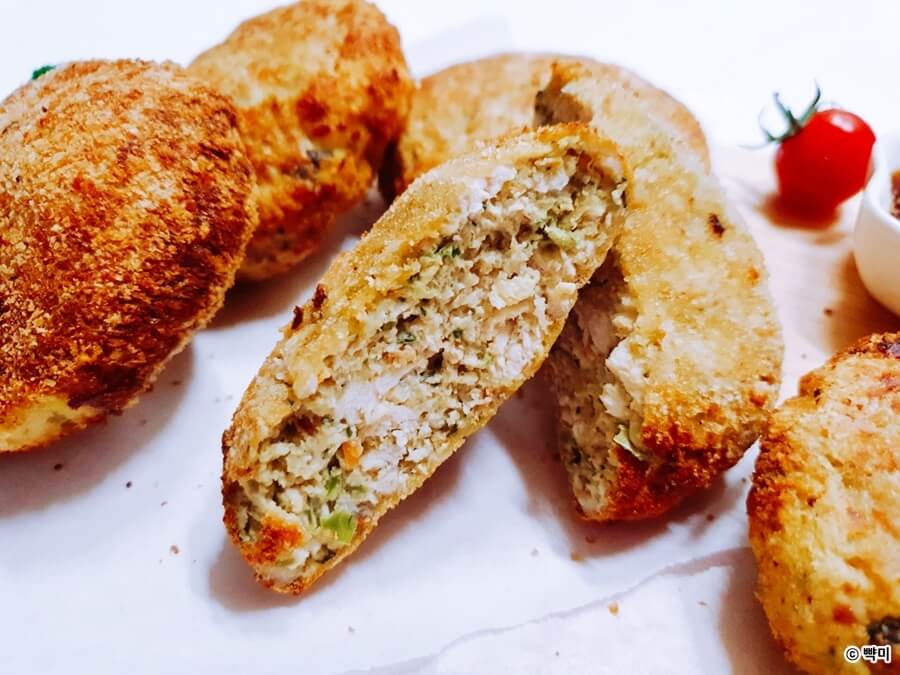 닭가슴살-튀김-요리-다이어트-닭가슴살-크로켓-만들기