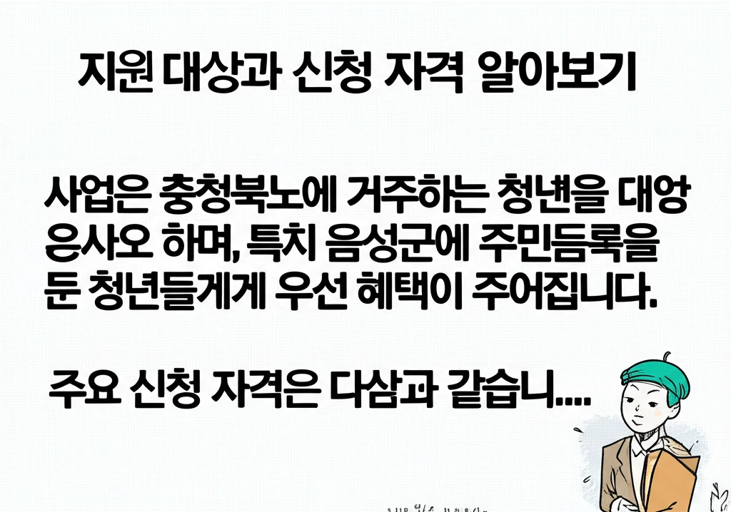 학자금 부담 끝! 음성군 이자지원 사..