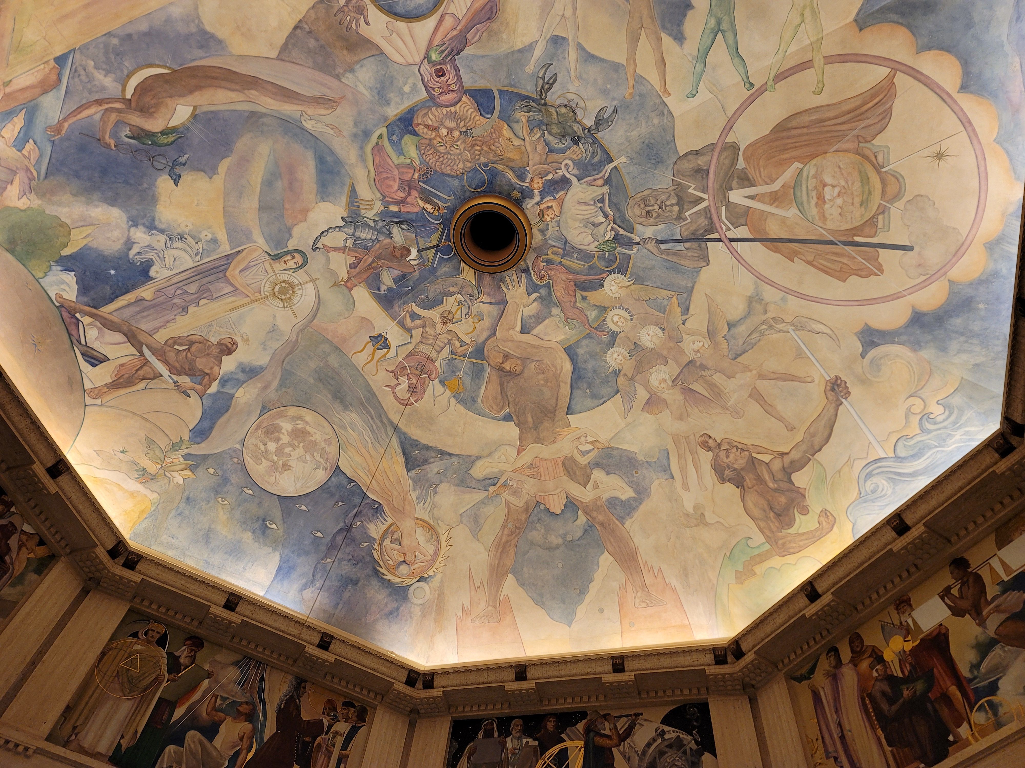 그리피스천문대 천정