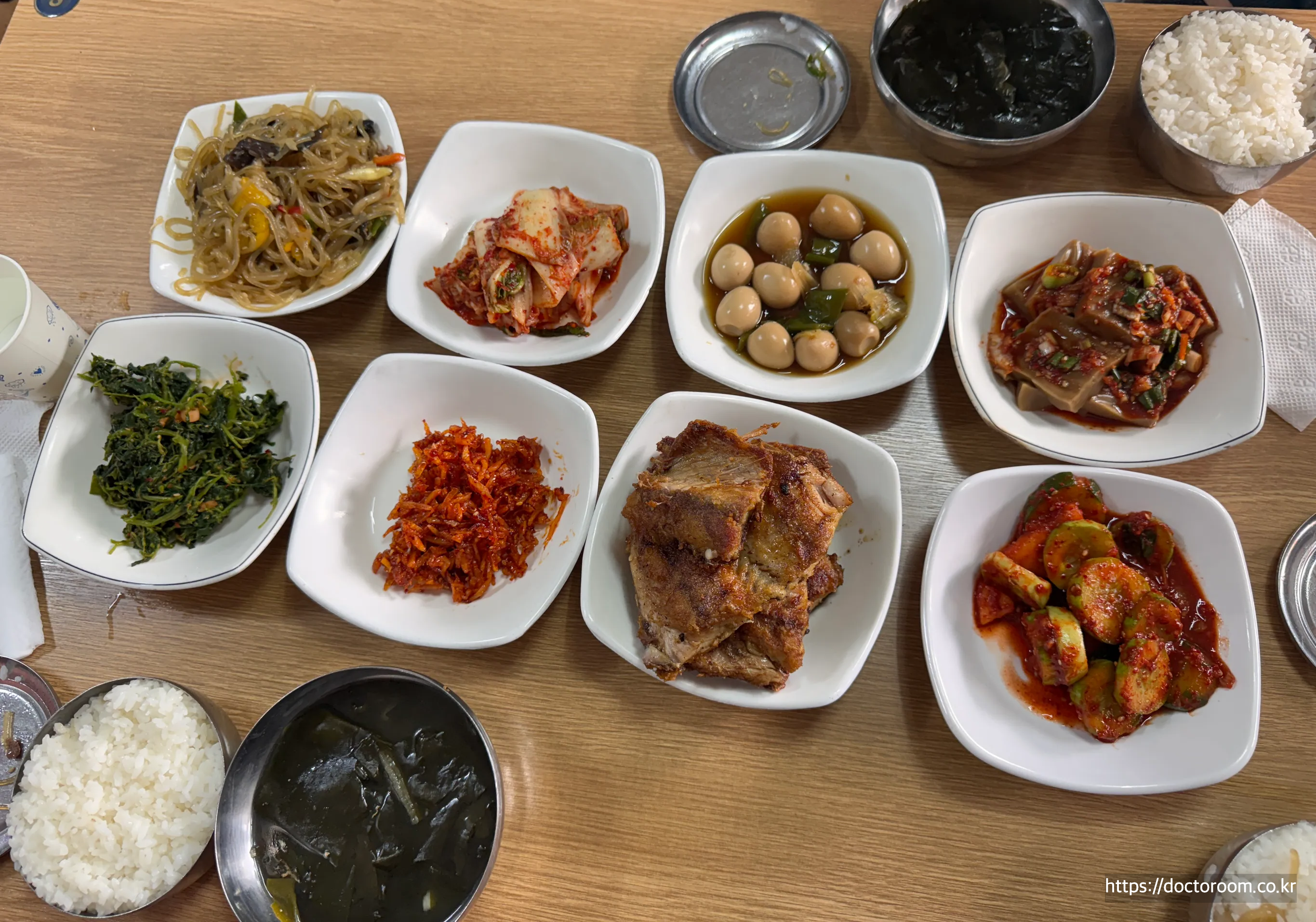 양지식당 메뉴