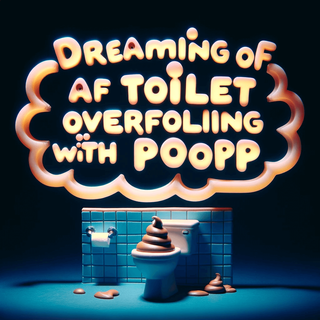 변기에 똥이 넘치는 꿈 해몽 해석