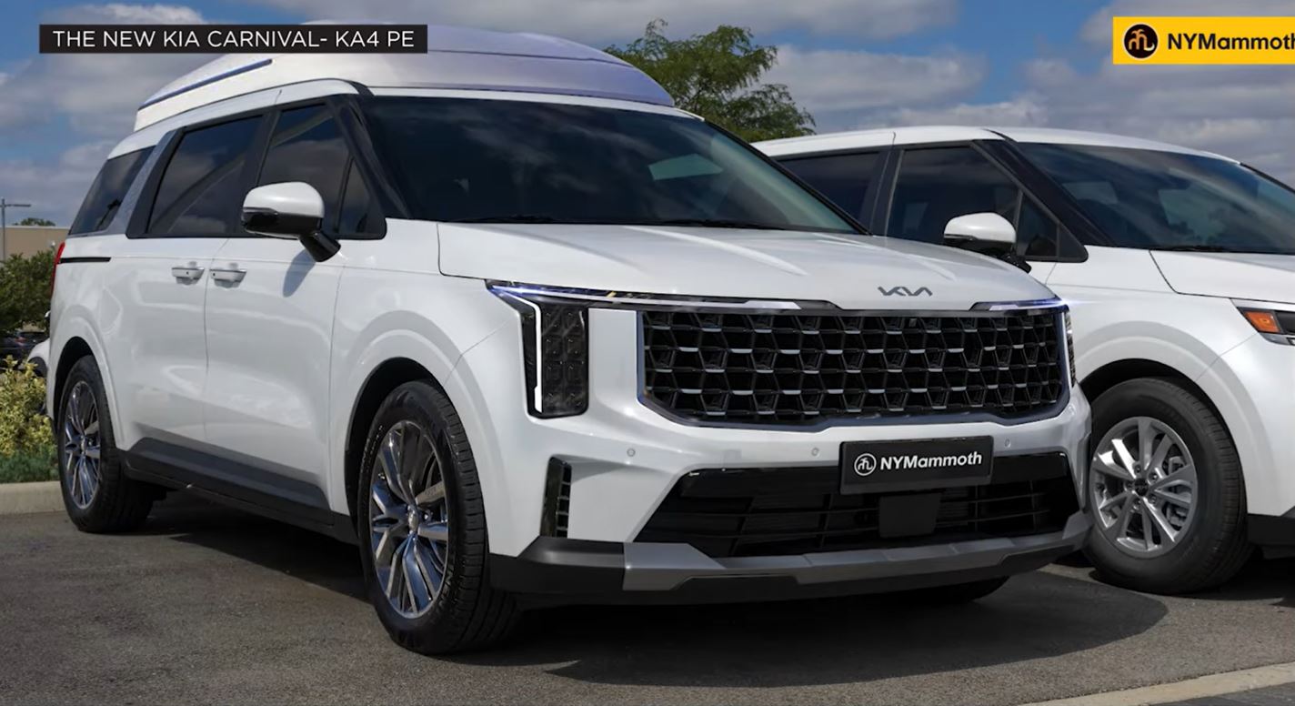 기아 카니발 가솔린 하이리무진 페이스리프트 예상도