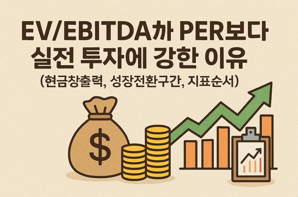 EV/EBITDA가 PER보다 실전 투자에 강한 이유