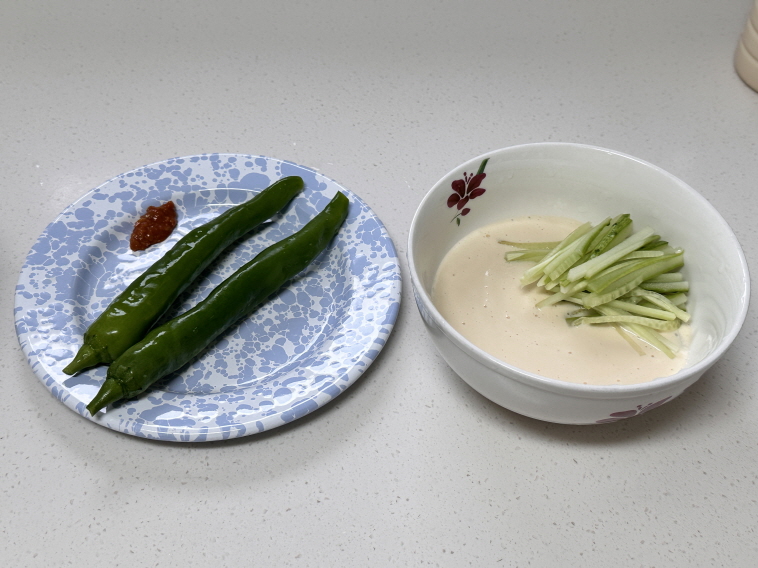 서가원국수 콩물로 만든 콩국수