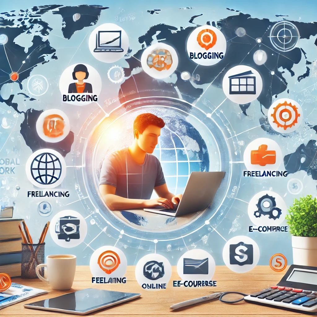 해외에서도 가능한 부업 (디지털노마드, 원격근무, 온라인강의)