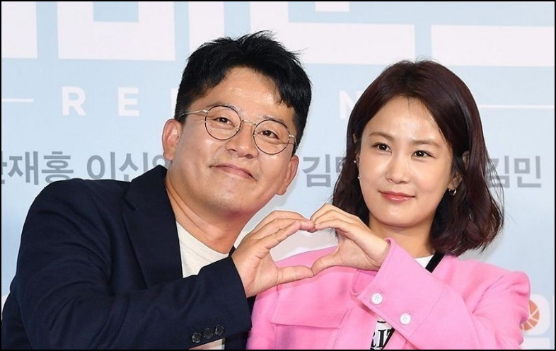 개그맨-김준호와-김지민-예비부부-커플