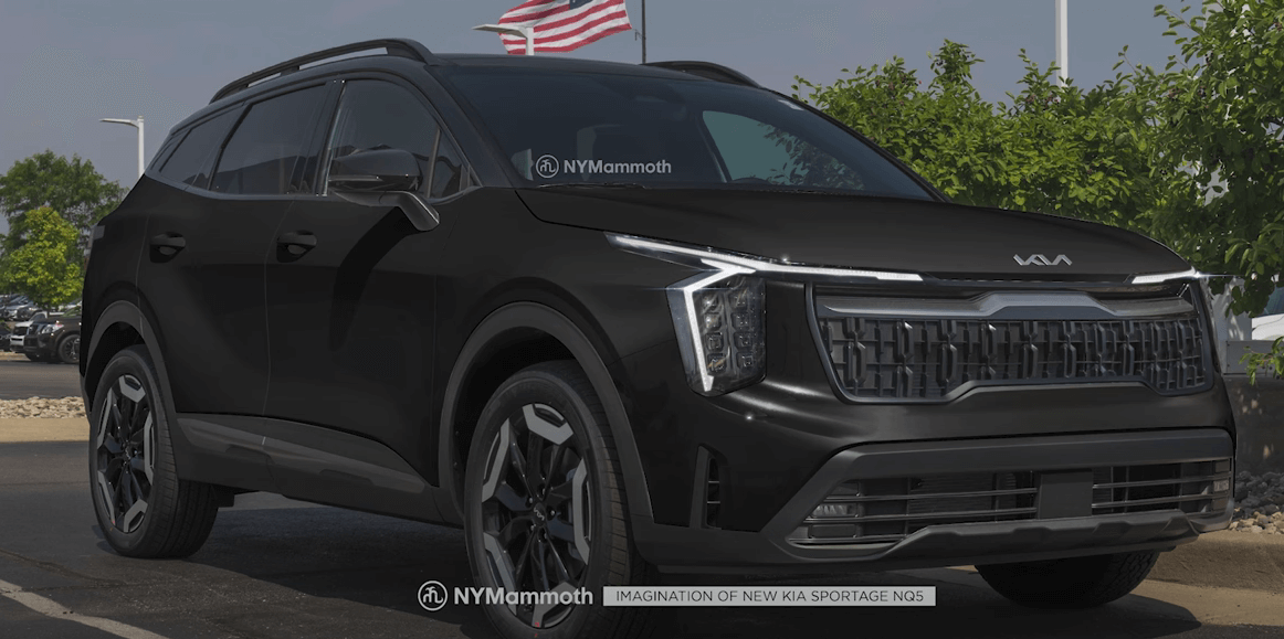 스포티지 페이스리프트 예상도 