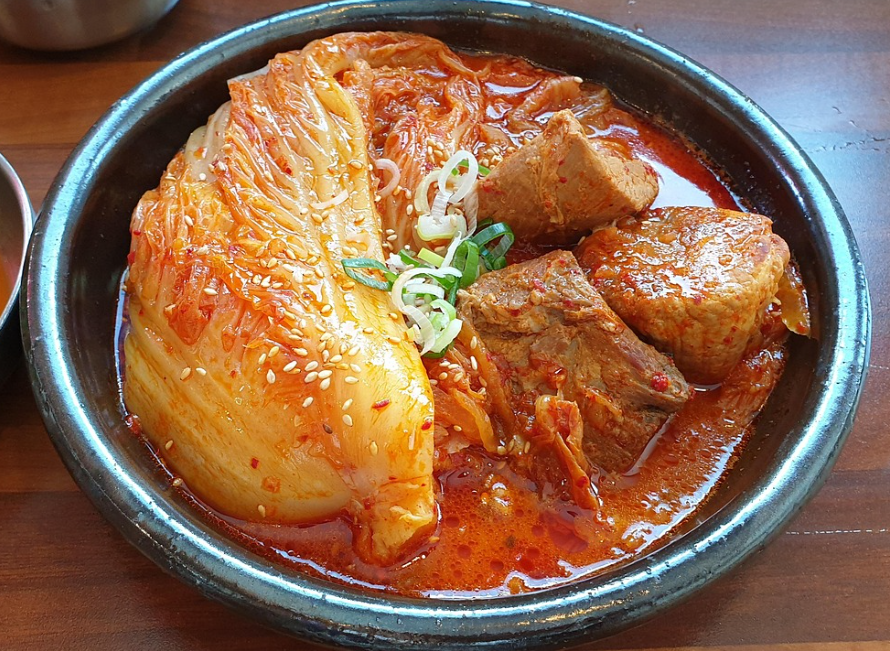 김치찌개의 모습