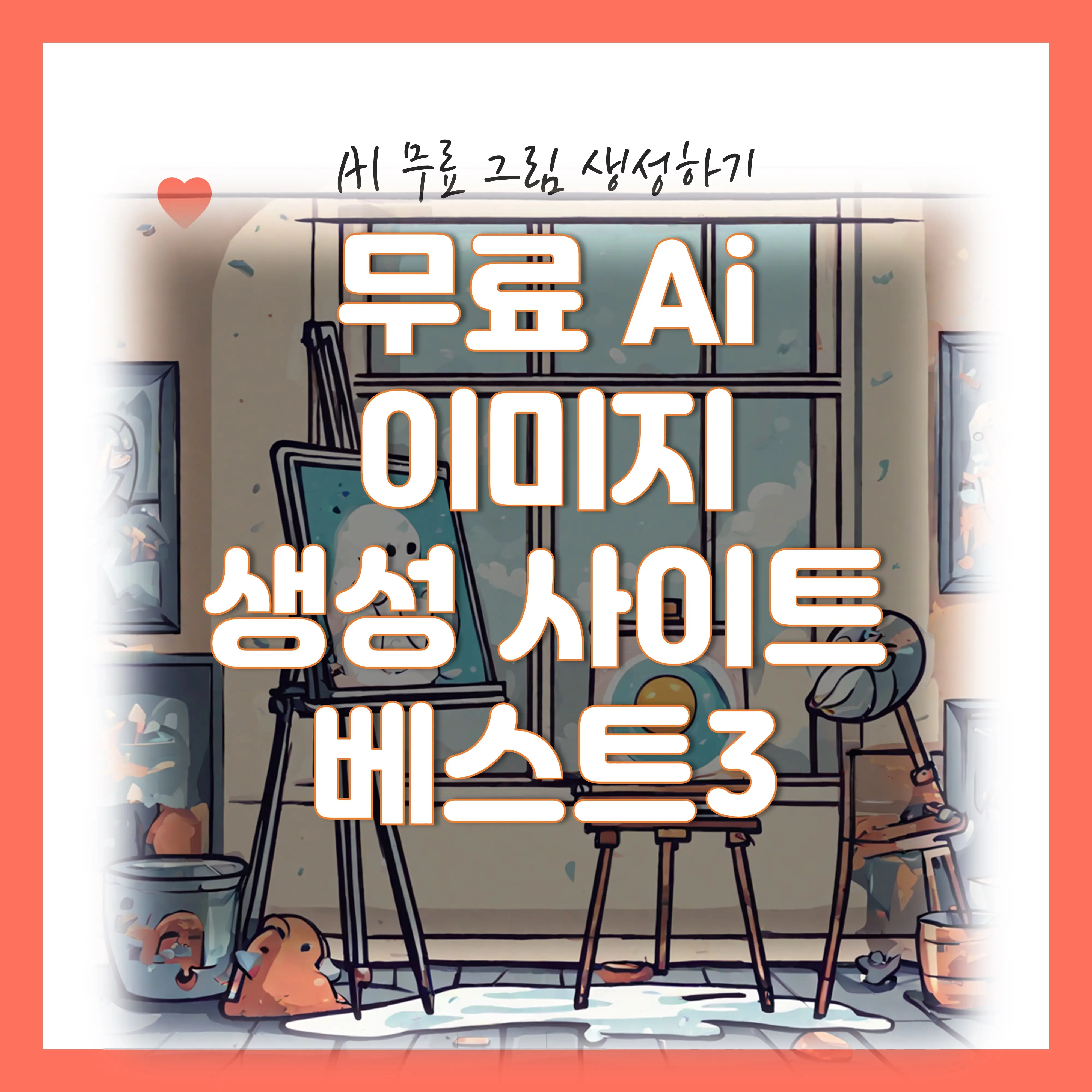 무료 AI 이미지 생성 (그림그리기, 사진) 사이트 베스트 3