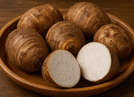 토란 껍질 까는법