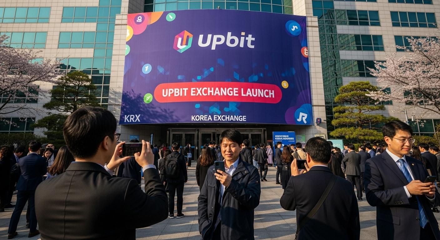 업비트 거래소 시작