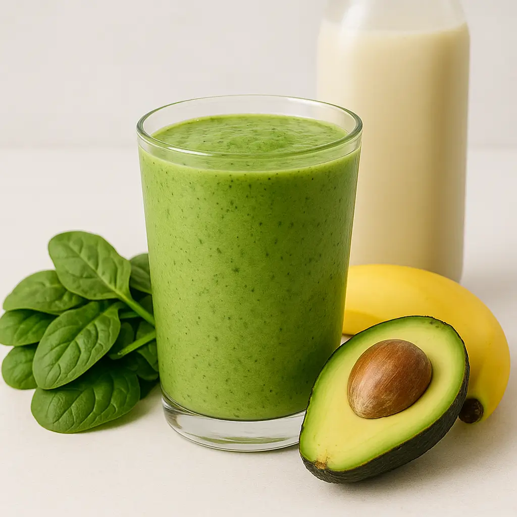 시금치 바나나 아보카도 스무디