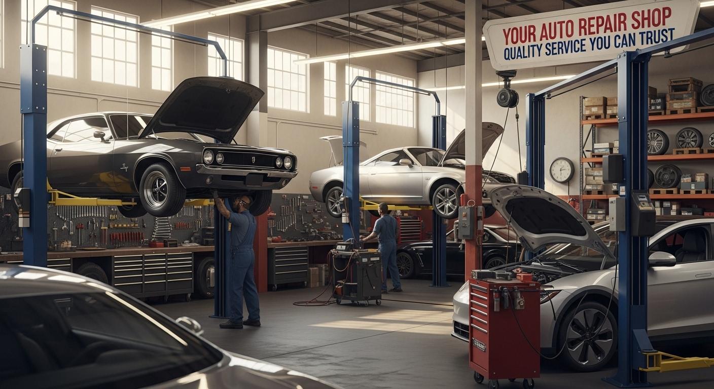 자동차 정비업체