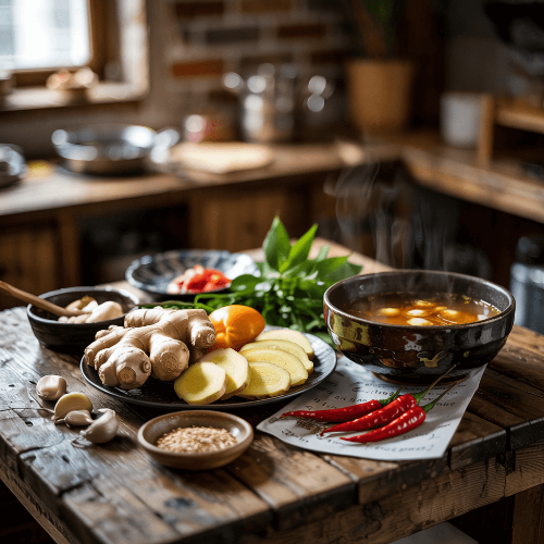 코막힘에 좋은 음식