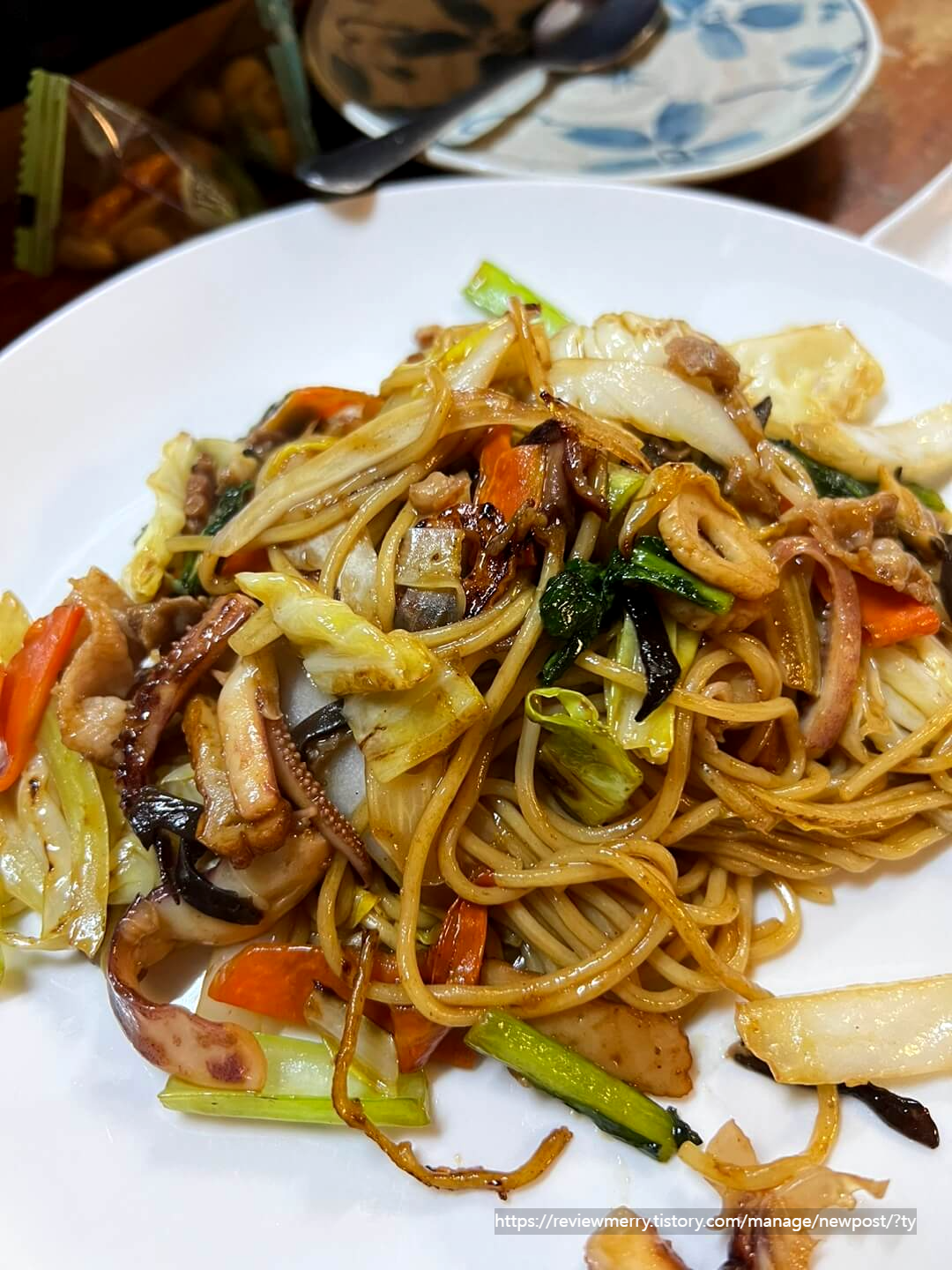 야끼소바 확대사진