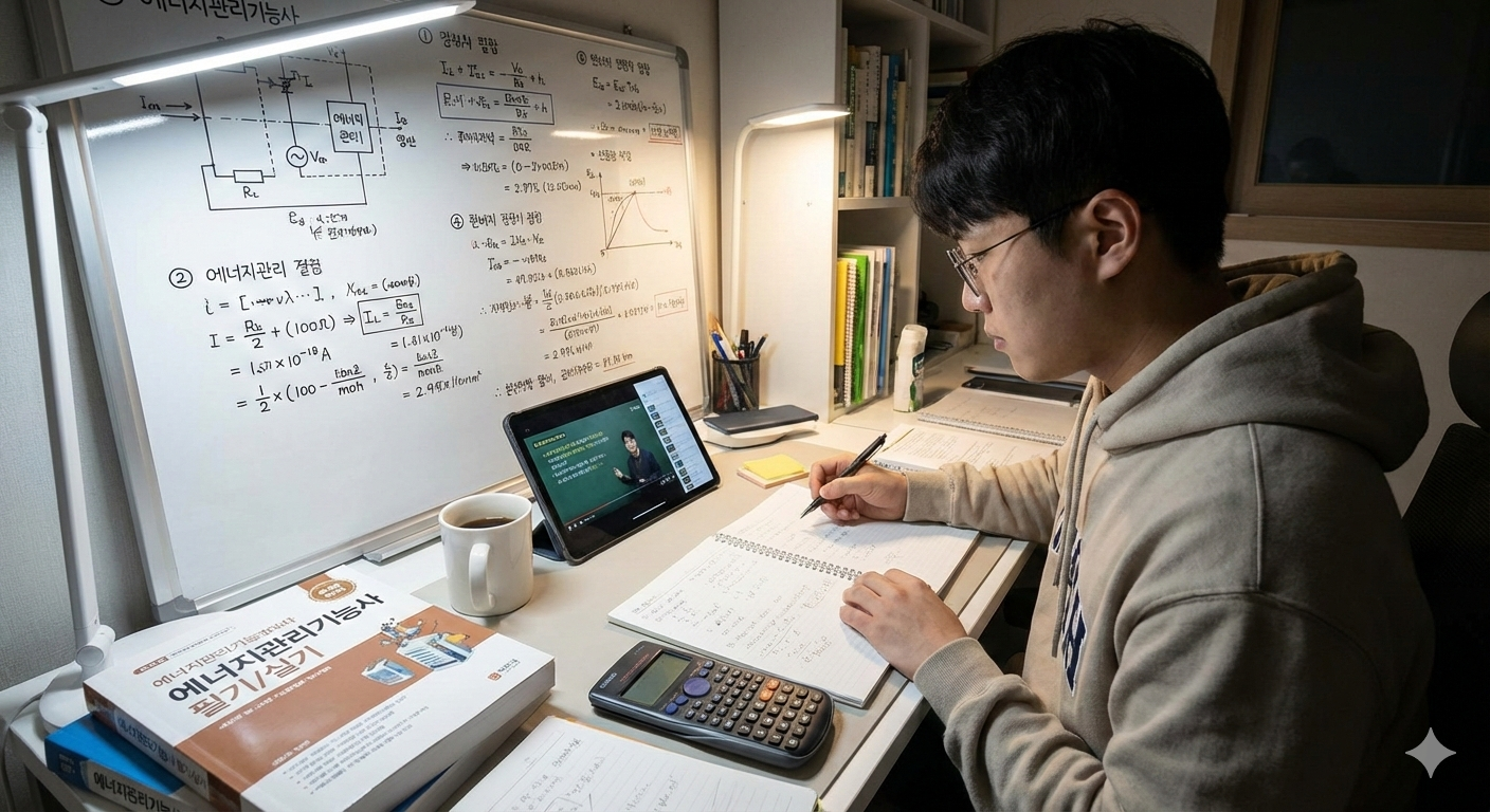 에너지관리기능사 자격증 시험 사진