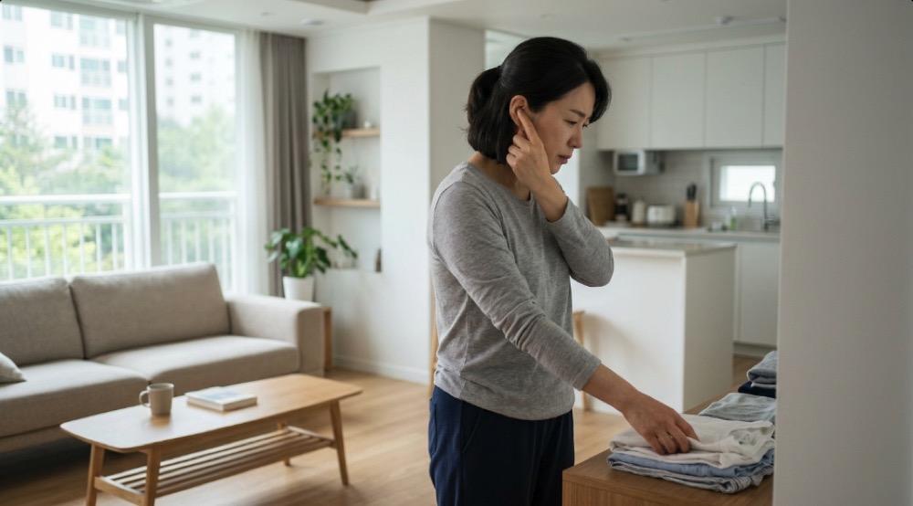 귀 먹먹 반복 증상