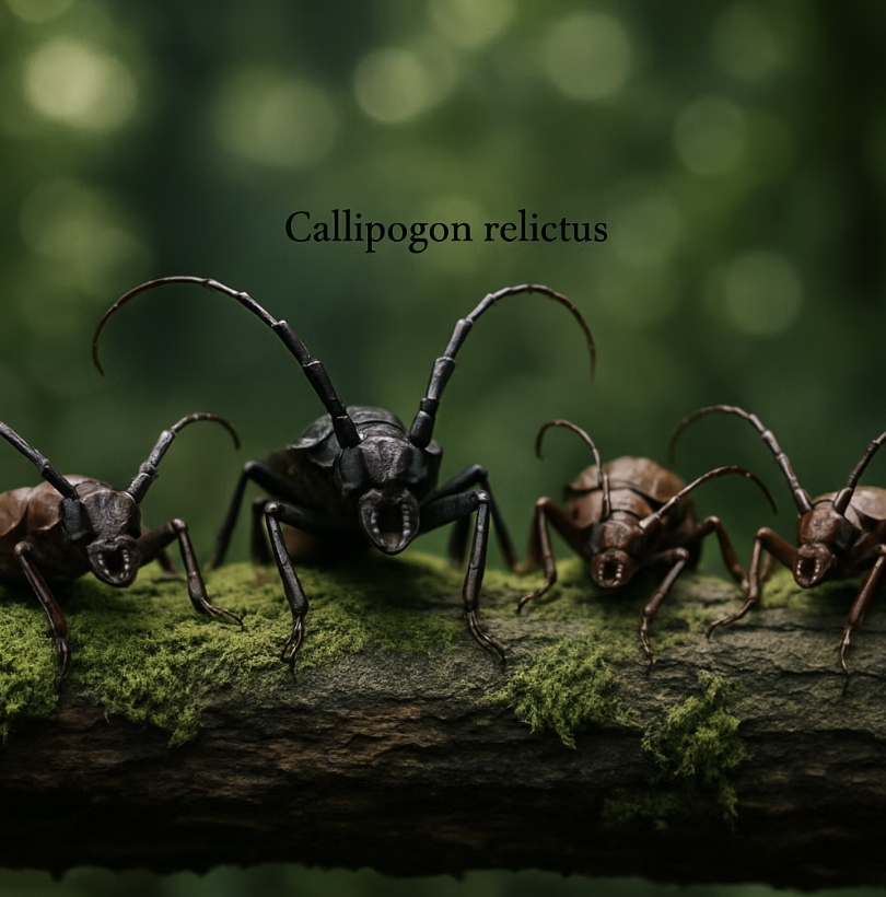 장수하늘소와 닮은 곤충들